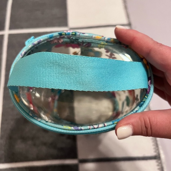 Vera Bradley Disney The Little Mermaid Floral Clear Bag with Blue Accents - Picture 5 of 6